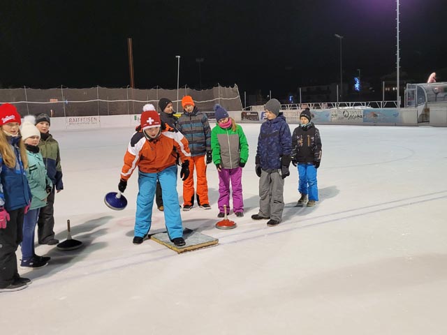 Eisstockschiessen. Foto: zVg