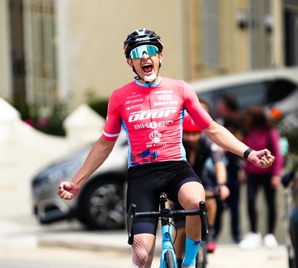 Etappensieg durch Morgan Guérin. Foto: zVg