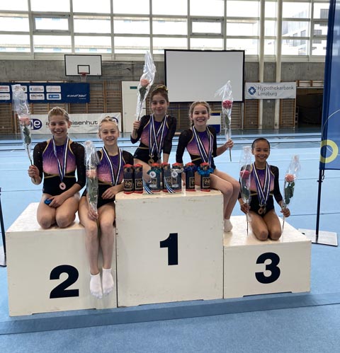 Die Fricktaler Turnerinnen vom Sonntag. Foto: zVg