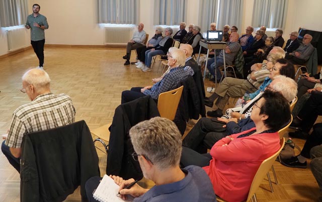Rheinfelden: SfS organisierte Referat zum Thema Finanzielle Sicherheit im Alter