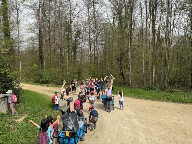 Magden: Erstes Waldprojekt der Chinderinsle hat stattgefunden