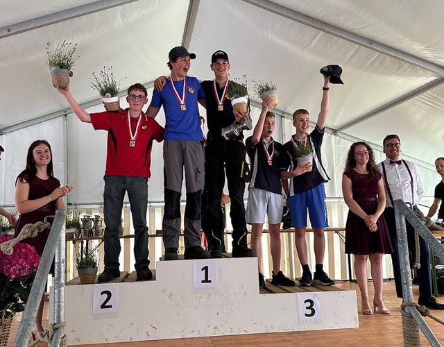 Das Podest der Kat II. Foto: zVg