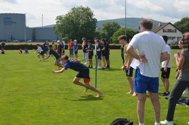 Sporttag der Bezirksschule Möhlin. Foto: zVg