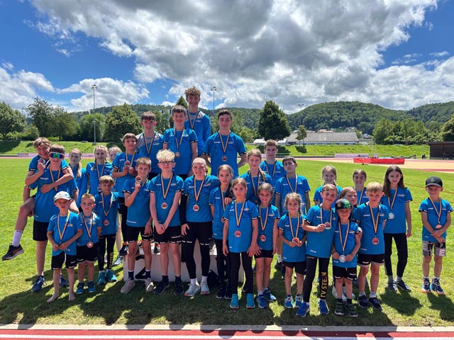 Gruppenfoto der Medaillengewinner. Foto: zVg