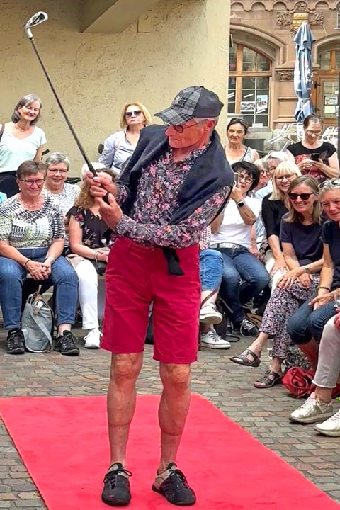 Schick für den Golfplatz. Foto: zVg