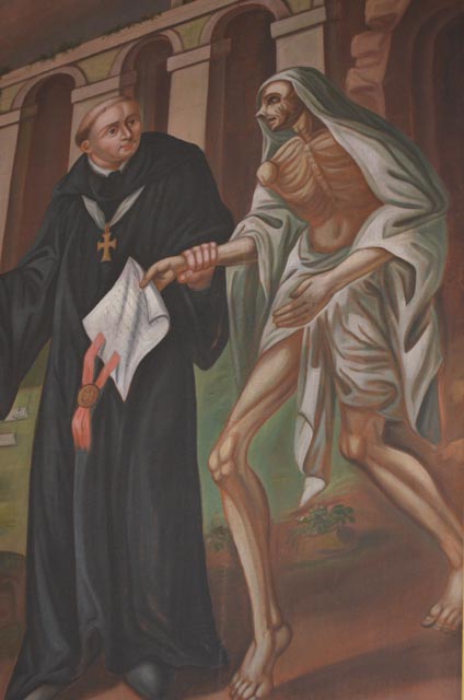 Altarblatt in Sisseln mit dem hl. Fridolin. Foto: zVg