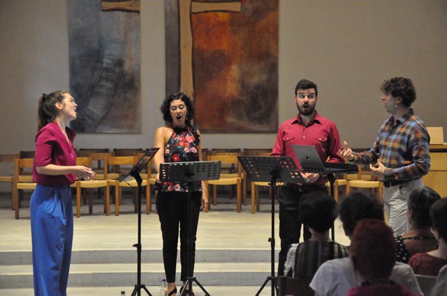 A-capella-Quartett «chorus mysticus». Foto: zVg