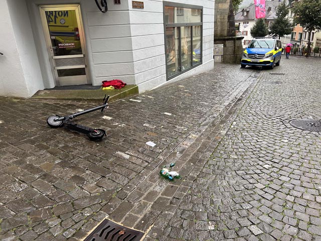 Bremgarten: Mit E-Trottinett verunfallt 