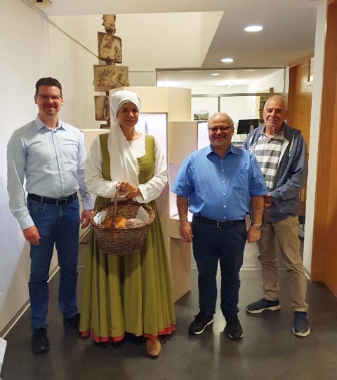 Bild von links: Thomas Doppler, Susanne Ammann, Alessandro Quaresima, Werner Fasolin. Foto: Alessandro Quaresima