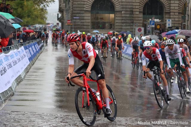 Beim U23-Strassenrennen fuhr Fabian Weiss an der WM in Zürich auf den tollen 33. Rang. Foto: zVg