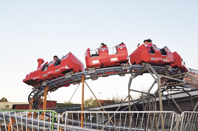 Im Luna-Park sind vor allem die Fahrgeschäfte für Kinder und Familien attraktiv. Foto: Archiv/jw