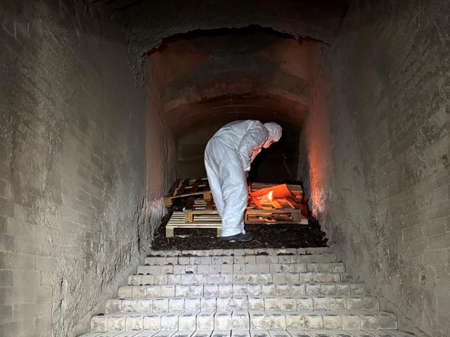 Inbetriebnahme Kessel. Foto: zVg