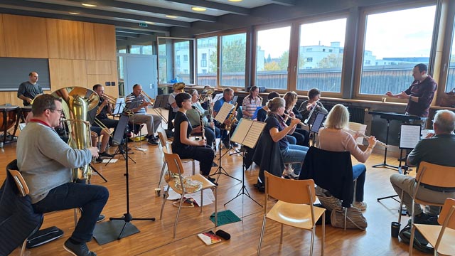 Probeweekend der MG Möhlin. Foto: zVg