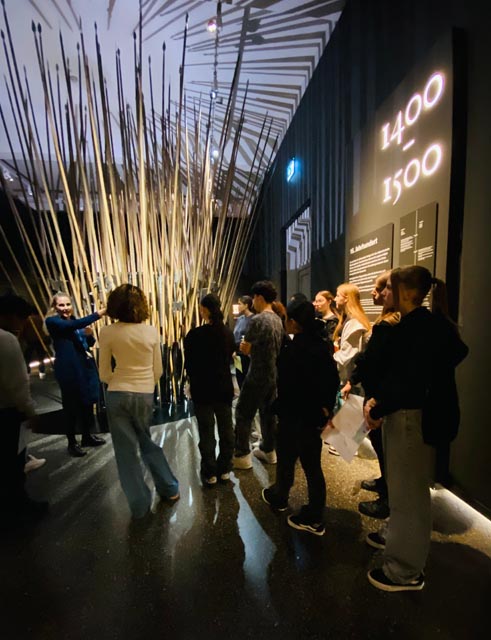 Projektwoche Politische Bildung: Besuch im Landesmuseum Zürich. Foto: zVg