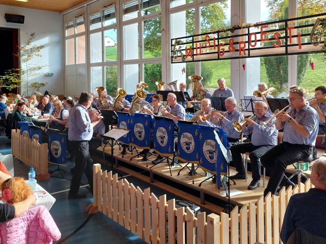 Die «Argovia-Musikanten» begeisterten das Publikum mit ihrer Musik. Foto: zVg