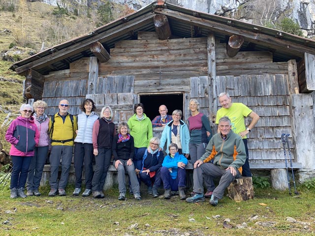 Verdiente Rast im Wandeli. Foto: zVg