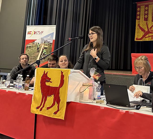 Céline Schenk wurde zur neuen Präsidentin des Kreisturnverbands Fricktal gewählt. Foto: zVg