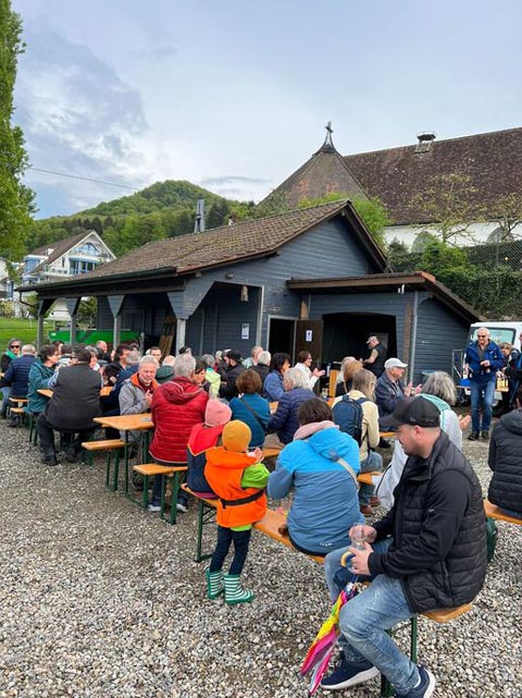 Die Kulturkommission will die Saisoneröffnung mit der Bevölkerung aus Mumpf und Umgebung feiern. Foto: zVg