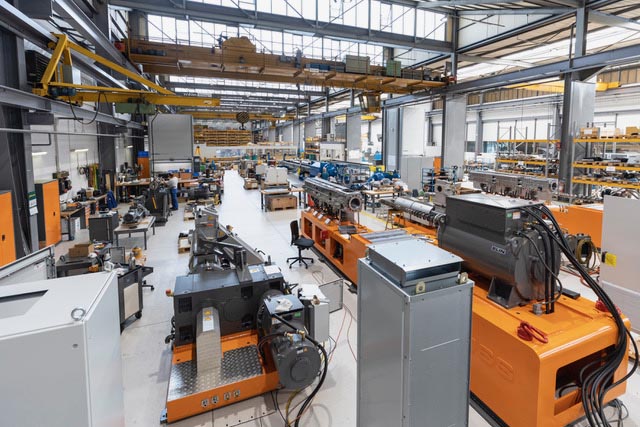 Blick in die Produktion. Foto: zVg