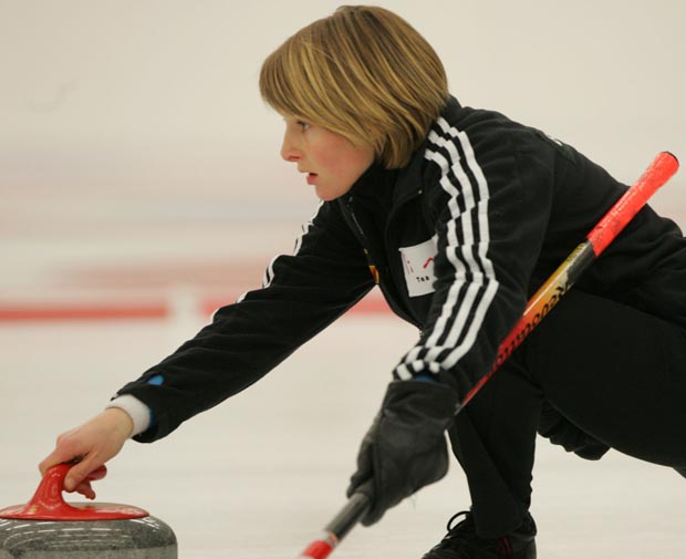 Curlerin Manuela Netzer-Kormann im Jahr 2006. Foto: zVg