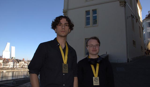 Gold ging an Joshua Freiermuth (rechts) und Gabriel Pospesel. Foto: Lara Gafner