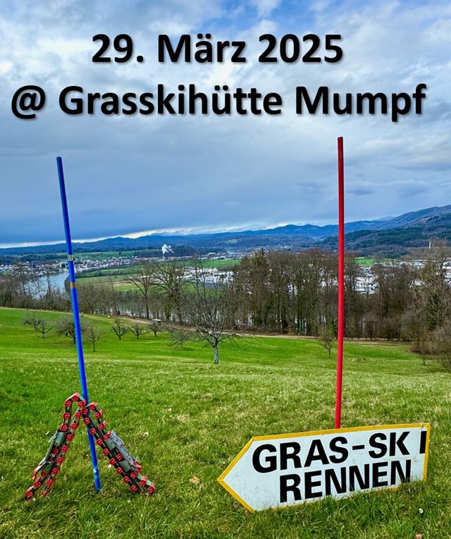 Mumpf wird am 29. März zum (Gras)-Ski-Ort