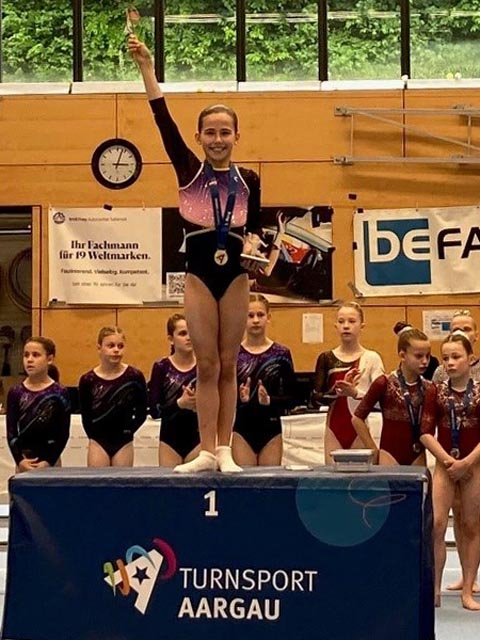 Léna Speerli AG-Meisterin P3. Foto: zVg