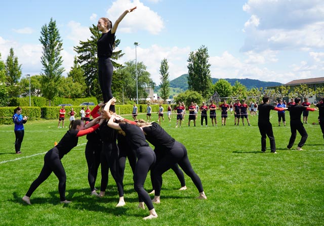 DTV und TV Wolflinswil in der Gymnastik
