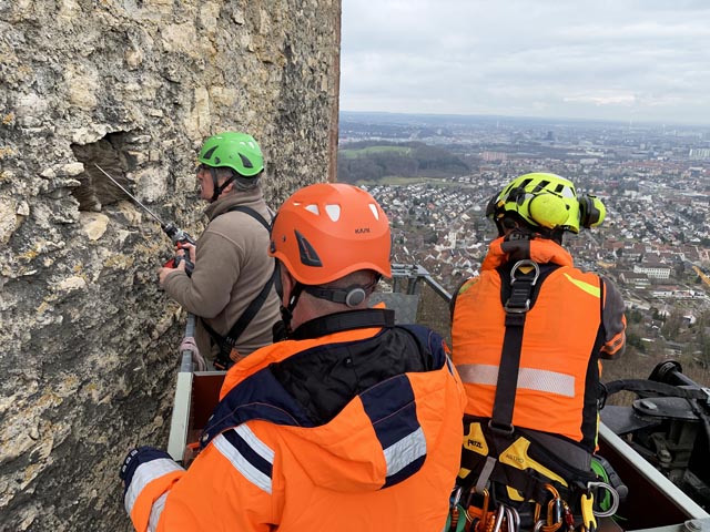 Baselland:  Analyse bringt Gewissheit – Das Muttenzer Wahrzeichen ist fast 800 Jahre alt