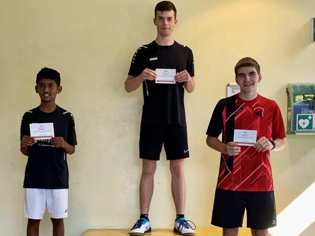 Auf dem 3. Platz: Kaj Glasstetter (ganz rechts). Foto: zVg