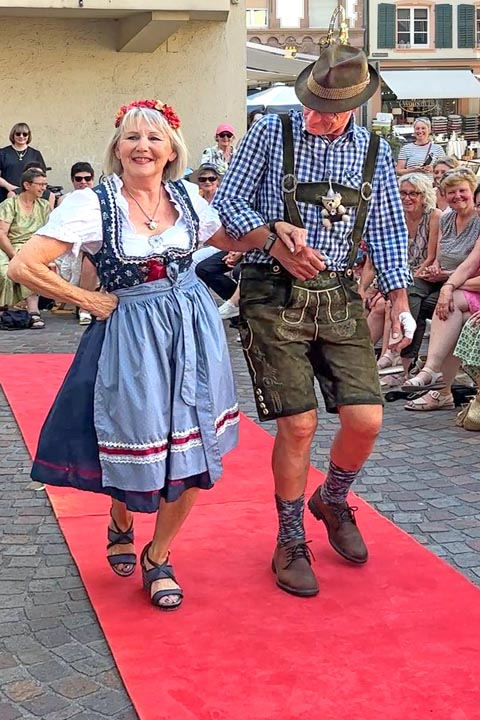 Die Models führten die Mode aus dem Brocki gekonnt und mit viel Charme vor. Foto: zVg 