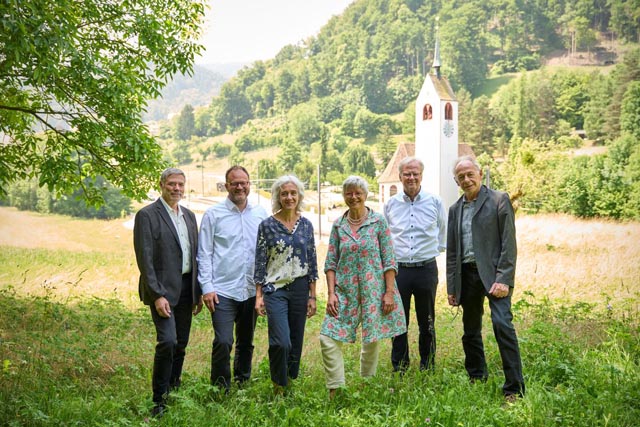 Der neue Kirchenrat; es fehlt Oliver Ehinger. Foto: Roland Schmid