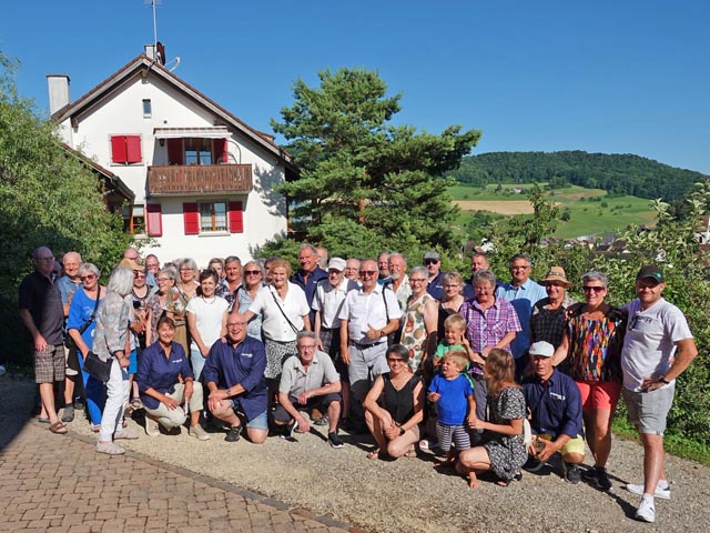 Feierten das 80-Jahre-Jubiläum: Die Naturfreunde Möhlin. Foto: zVg