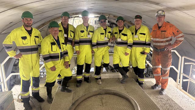 Auch die Kollegen vom Kuba-Club aus Böztal waren einmal zu Besuch im Tunnel. Foto: zVg