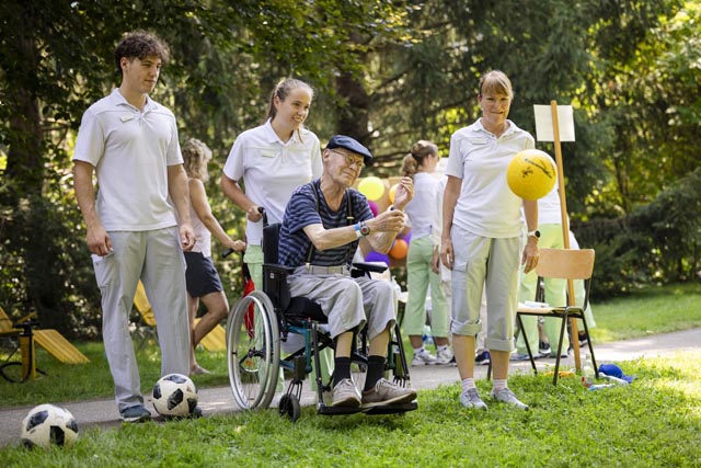  Patienten-Sport- und Spielfest der Reha Rheinfelden. Foto: zVg