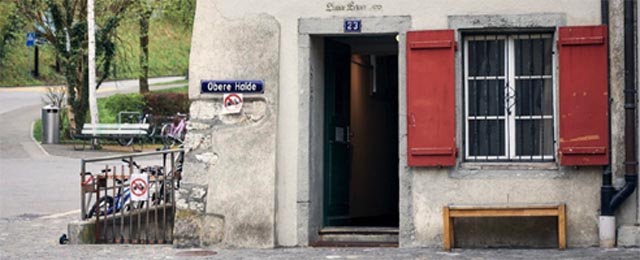 Die Notschlafstelle an der oberen Halde in Baden. Foto: zVg