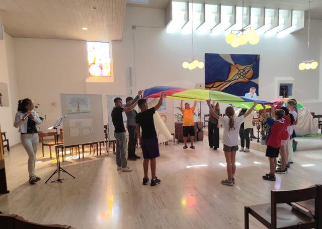 Ausdrucksstarker Gottesdienst in Stein. Foto: zVg