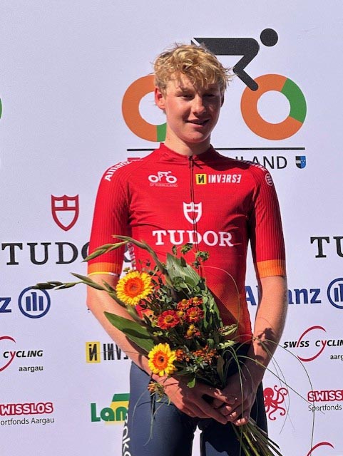 Gesamtsieger des GP Rüebliland wurde der 17jährige Deutsche Karl Herzog. Foto: Markus Schenk