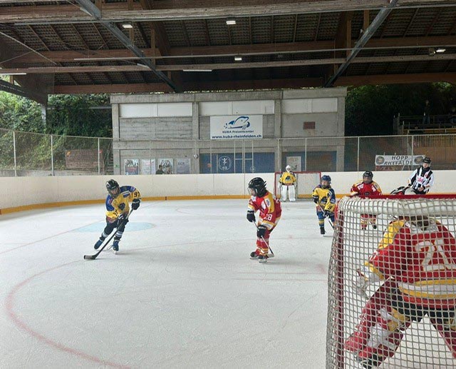Glückliche U12-Spieler 