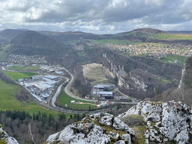 Der Deponiehügel Liesberg. Foto: KELSAG