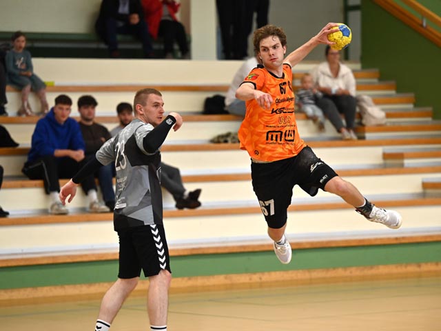 Fabio Kull im Abschluss. Foto: Christine Steck