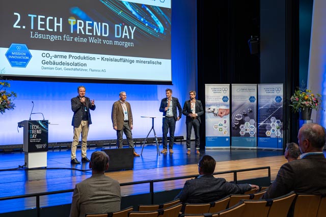 Gestern ging im kultur &amp; kongresshaus aarau der zweite Tech Trend Day des Hightech Zentrum Aargau über die Bühne. Foto: Nadine Zielinski, Hightech Zentrum Aargau