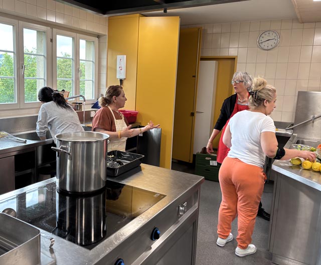 Deutsch in der Küche. Foto: zVg