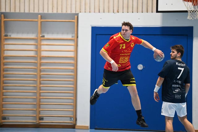 Rechtsaussen Jan Waldmeier beeindruckte mit sechs Toren. Foto: Christine Steck