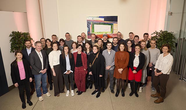 Gruppenbild der teilnehmenden KMU am AKB-Förderprogramm 2025