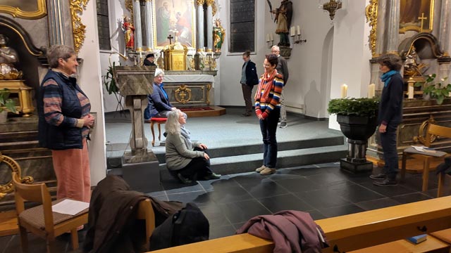 «Lesung» auf die andere Art: Das Bibliodrama in Oeschgen