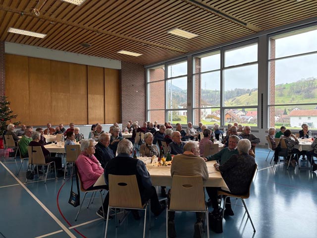 Seniorenadventsfeier in Sulz. Foto: zVg