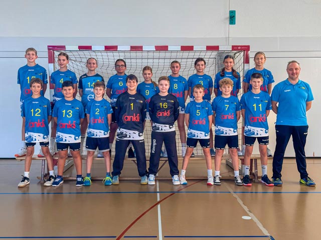 Die U13-Mannschaft des TV Stein