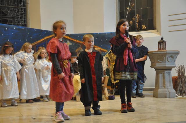 Impressionen vom Weihnachtsspiel in Bözen