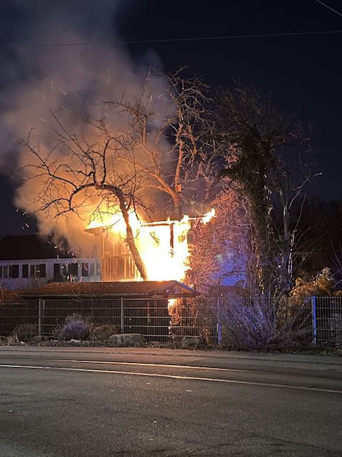 Birsfelden BL: Brandfall erfordert Feuerwehreinsatz